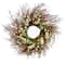 24" Spring Light Pink & Cream Forsythia Wreath